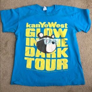 Kanye West Glow in the Dark Tour shirt. Very rare